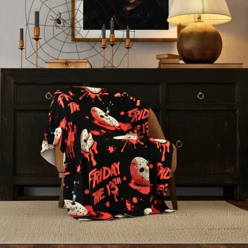 Alternative view of Coraline Button Eyes Halloween Bedding Super Soft Cozy Plush Throw, 46 in x 60 in, (Officially Licensed Product) by Franco