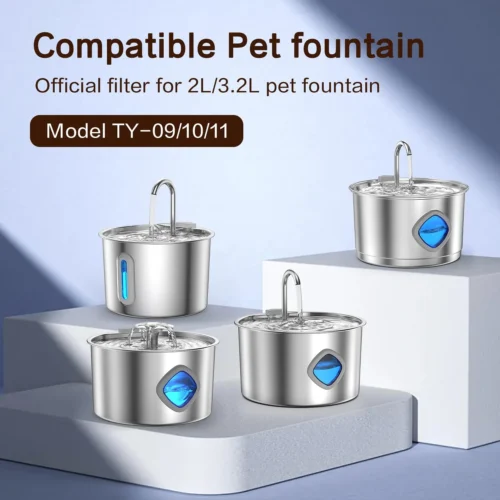 Alternative view of Cat Water Fountain Filters