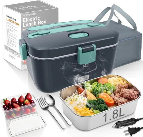Electric-Lunch-Box-Heated-Food-Warmer 100W Heating Box for Adult