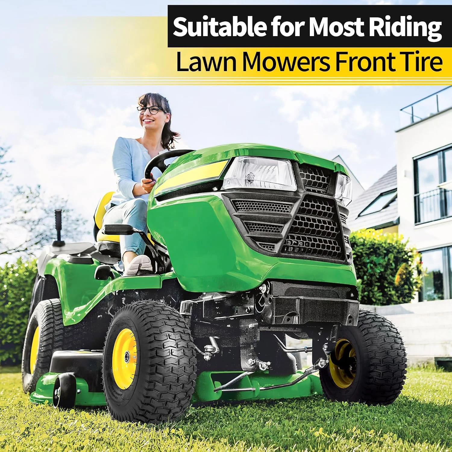 15x6.00-6nhs Lawn Mower Front Tires for john deere Riding Tractor - Image 3