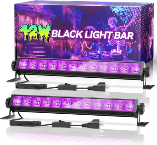 Alternative view of Pack 42W LED Black Light Bar, Glow Party Supplies, Halloween Blacklight