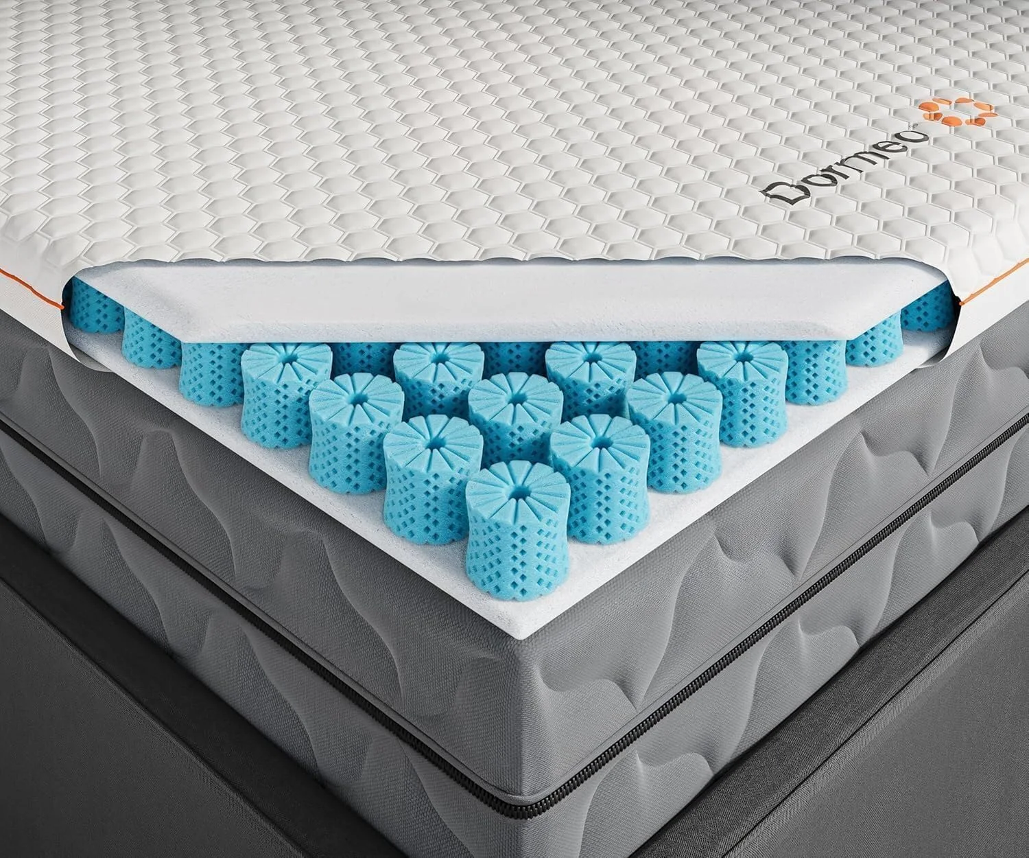 Dormeo Premium Queen Breathable Mattress Topper - Octaspring - Image 2