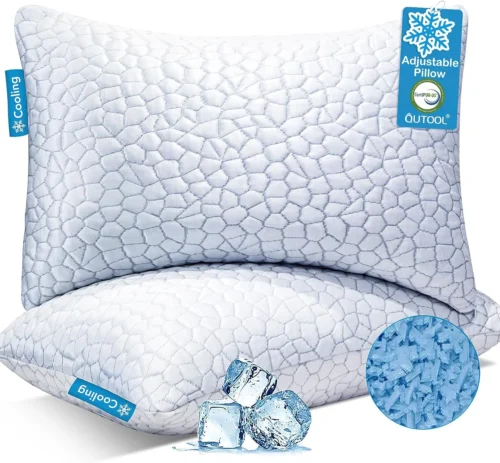 Alternative view of QUTOOL Cooling Memory Foam Pillows, CertiPUR-US Bed Pillows for Sleeping