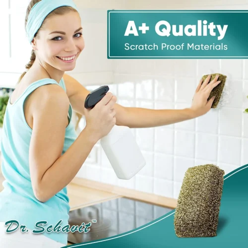 Alternative view of Perfect Scour 2 Pack Scrub Sponges for Kitchen - Multipurpose Non-Scratch Sponge with Heavy Duty Scouring Power - Soft and Fast Cleaning Scrubber for Cleaning Dishes, Pans, Pots and Hard Stains