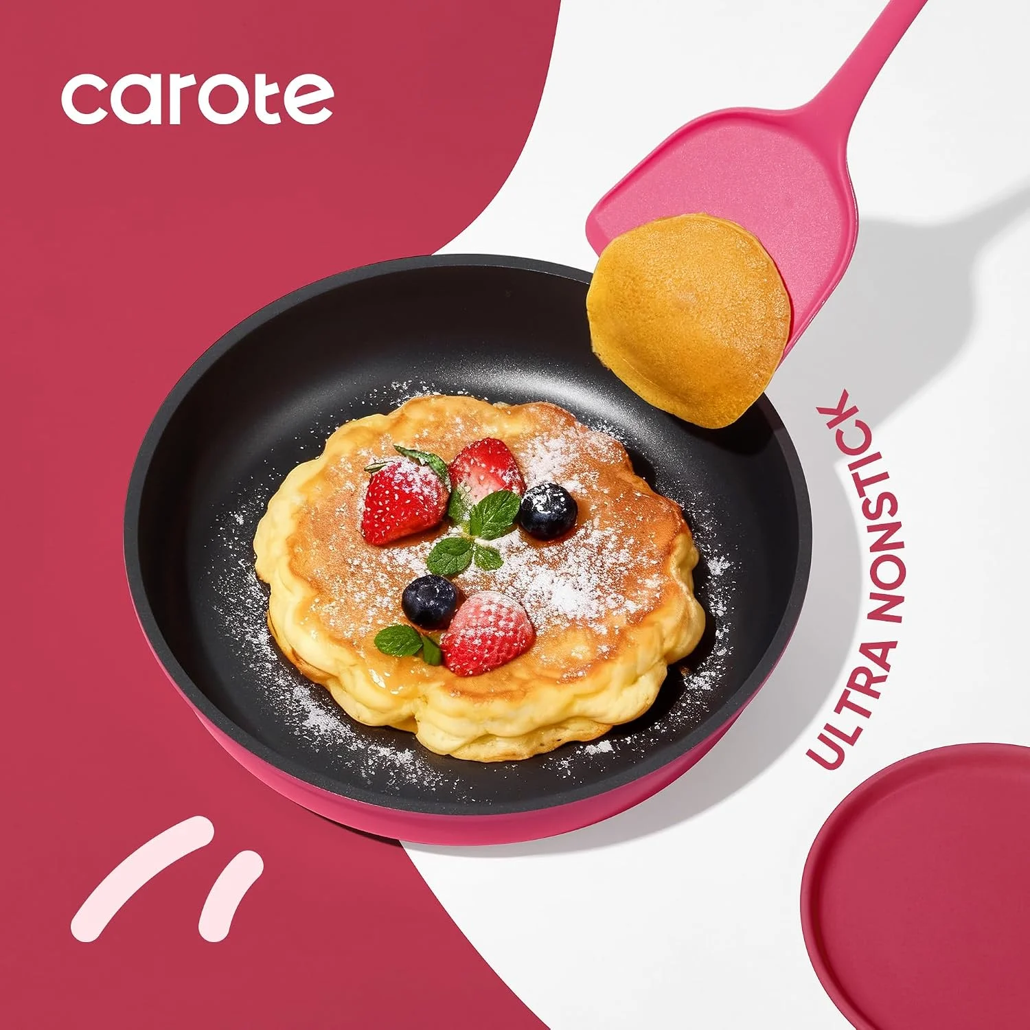 CAROTE 15pcs Pots and Pans Set Non Stick, Cookware Set Detachable Handle - Image 3