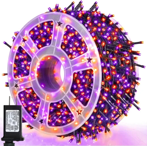Alternative view of 500 LED Halloween Lights Outdoor,164 FT Twinkle Lights Waterproof